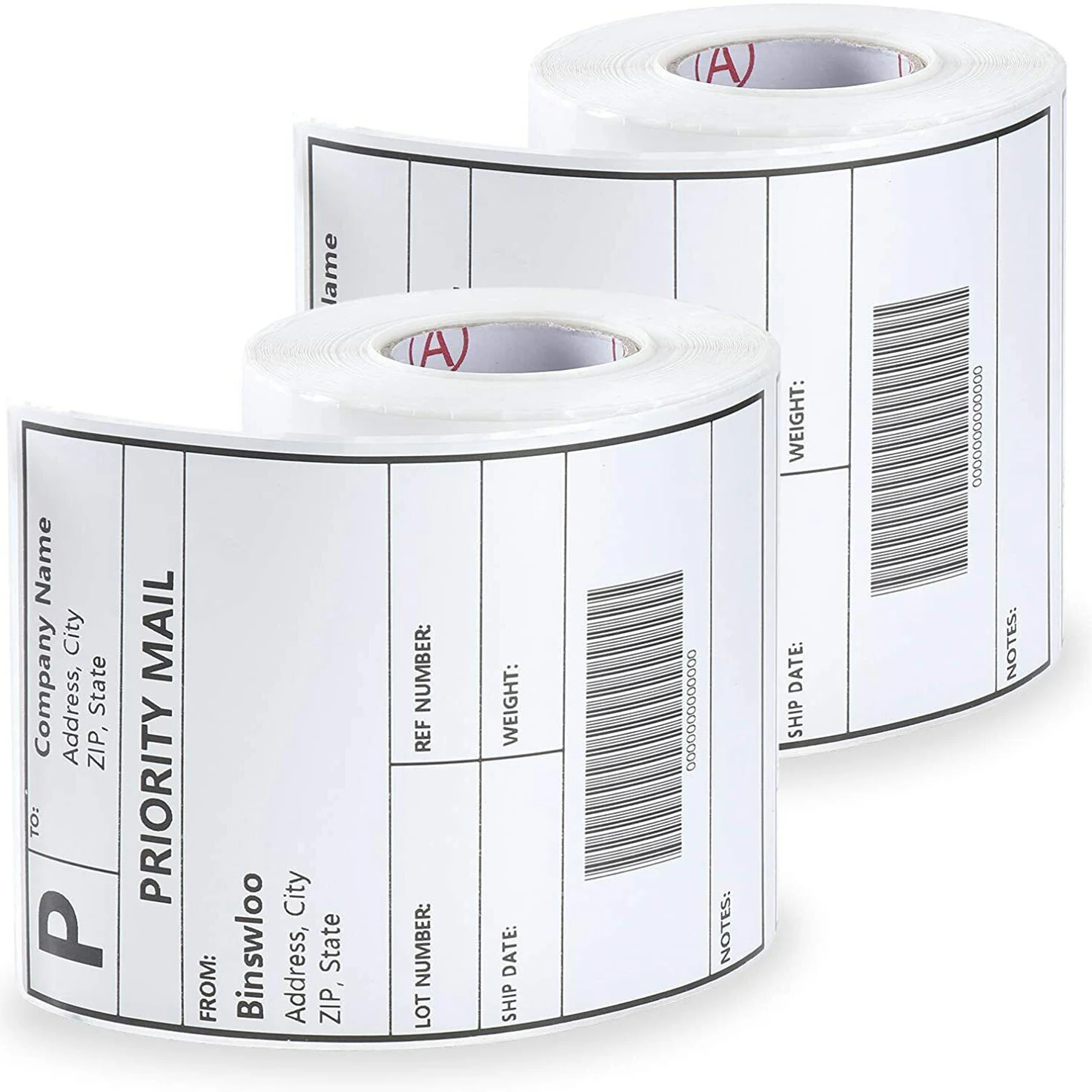 4x6 Thermal Shipping Label Packing Thermal Address Label Strong Adhesive Blank Thermal Label for Address Mailing