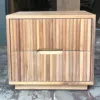 Unfinished fine Sanded