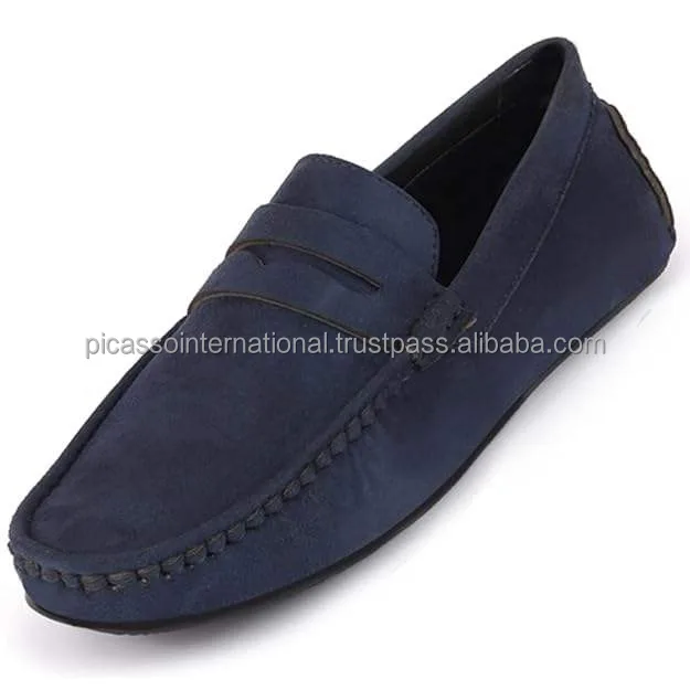 Attractive Design Stylish Look Wholesale Supply Genuine 100% Cow Hide Leather Loafer Shoes fom Indian Manufacturer