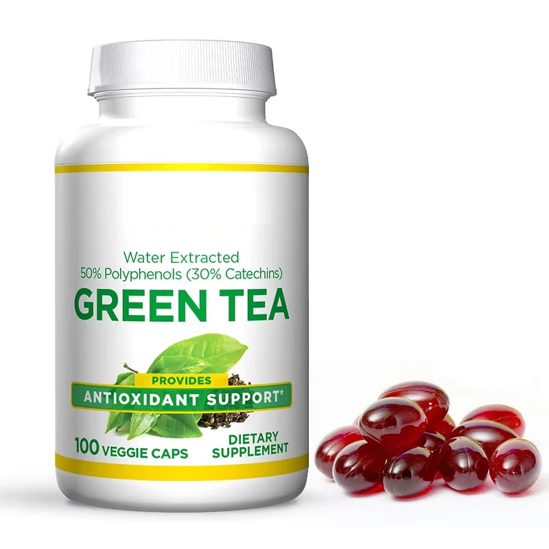 Weight Loss Pills Wholesale 100% Natural Max Pure Herbal L-carnitine + Green Tea Polyphenols Fast Slimming Soft Gels Capsules