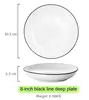 8" deep Plate