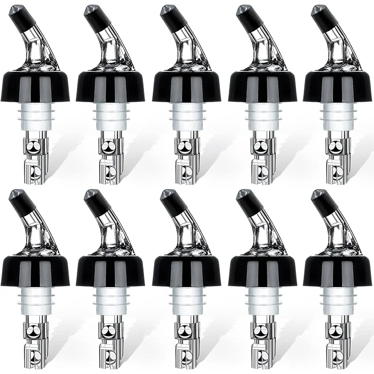 Stainless Steel 1oz Measured Wine & Liquor Pourer with Eco-Friendly Design for Bartenders and Home Use with Custom Logo