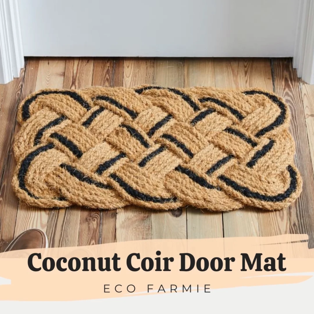 Vietnam Factory Wholesale Plain Coir Door Mats Natural Coconut Fiber