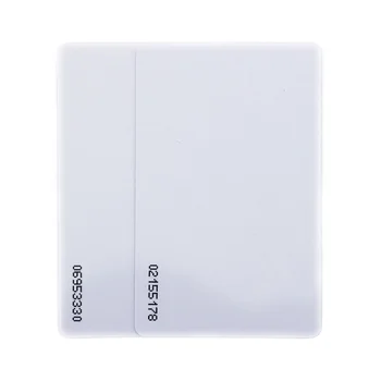 Factory Customized Numbering Printed Blank White Smart Card With Mifare ...