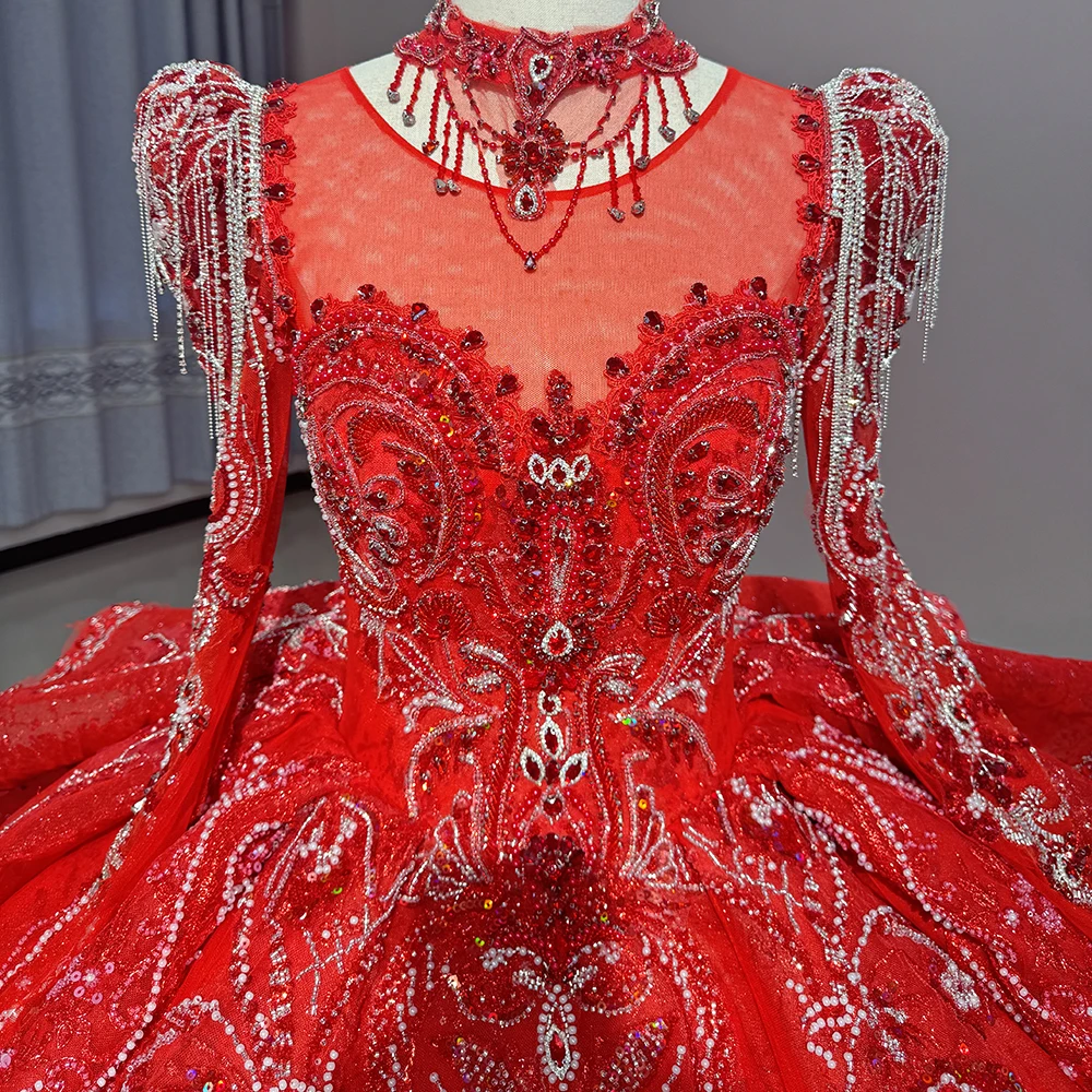 Wholesale traditional red long tail backless evening wedding party dresses,1 Piece