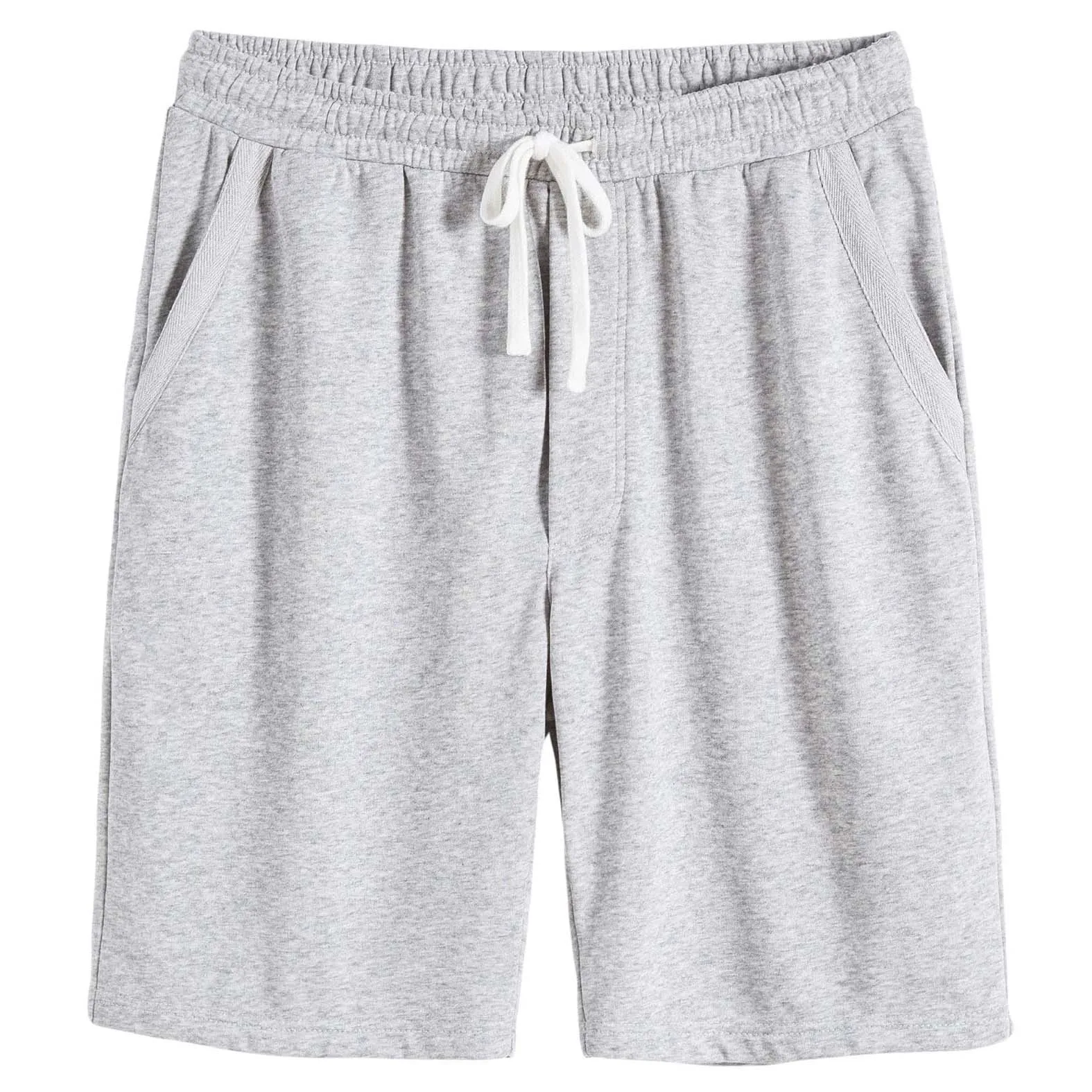 High Quality Solid Color 100% Cotton Summer Shorts Quick dry Streetwear Custom Logo Men Shorts For online sale in low price