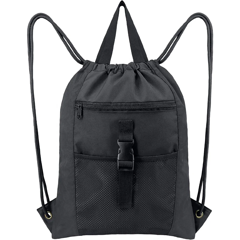 Custom Drawstring Backpack Bag Large Capacity Gym String Cinch Sack