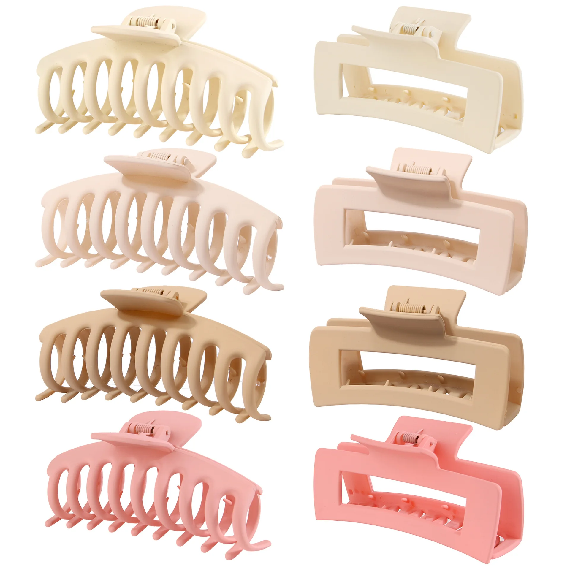 CANYUAN10.5cm Best seller custom fashion acetate large hair clips classic tortoise 10.5cm hollow out hair claws for women