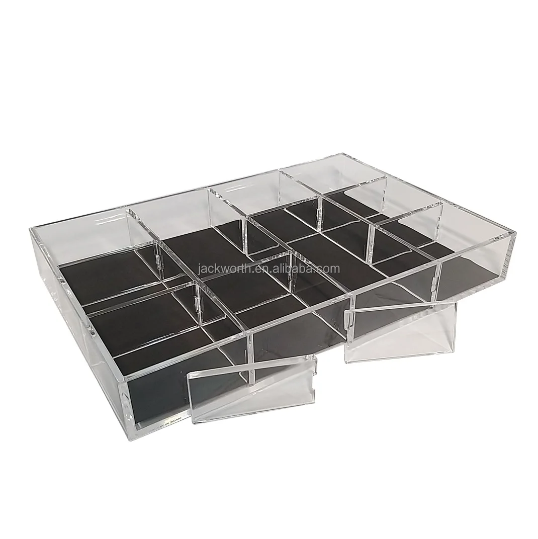 Acrylic Drawer Removing Dividers Tray Organizer Buy Office And