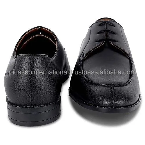 Best Quality Customized Logo Elegant Design Formal Casual Office Party Wear Men's Genuine Leather Shoes from Indian Supplier