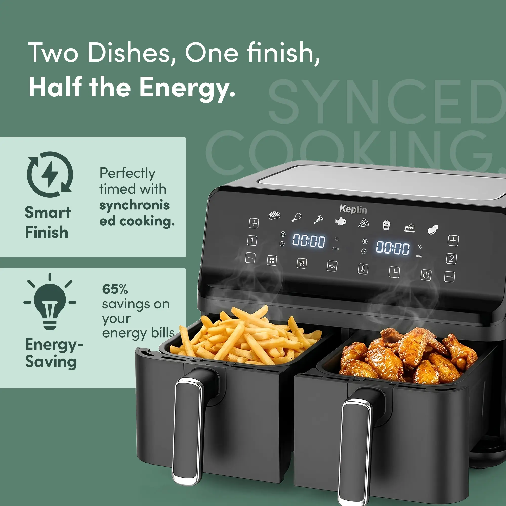 Smart Finish and Energy Saving