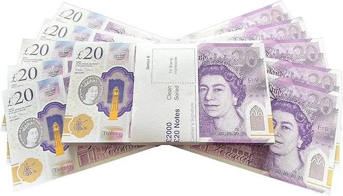 High Quality Real Aged Canadian Custom Uk Euro Grade Nz Paper Us Currency Bills Prop Money