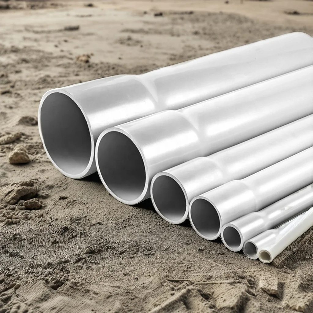 3" Schedule 40 PVC Pipe 2" X 20' Bell End Underground 5 Inch Electrical Pipe Conduit