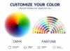 custom colorful