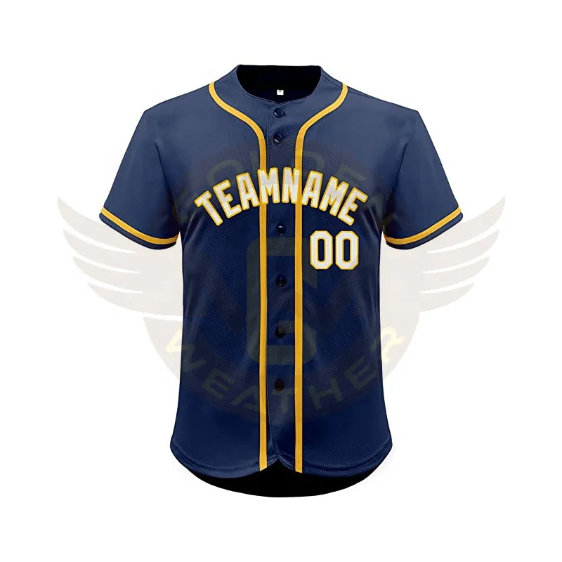 Source Latest Design Custom Solid Baseball Jersey Shirt for Men and Women  Plain Short Sleeves Button Down T-Shirt Baseball Shirts on m.
