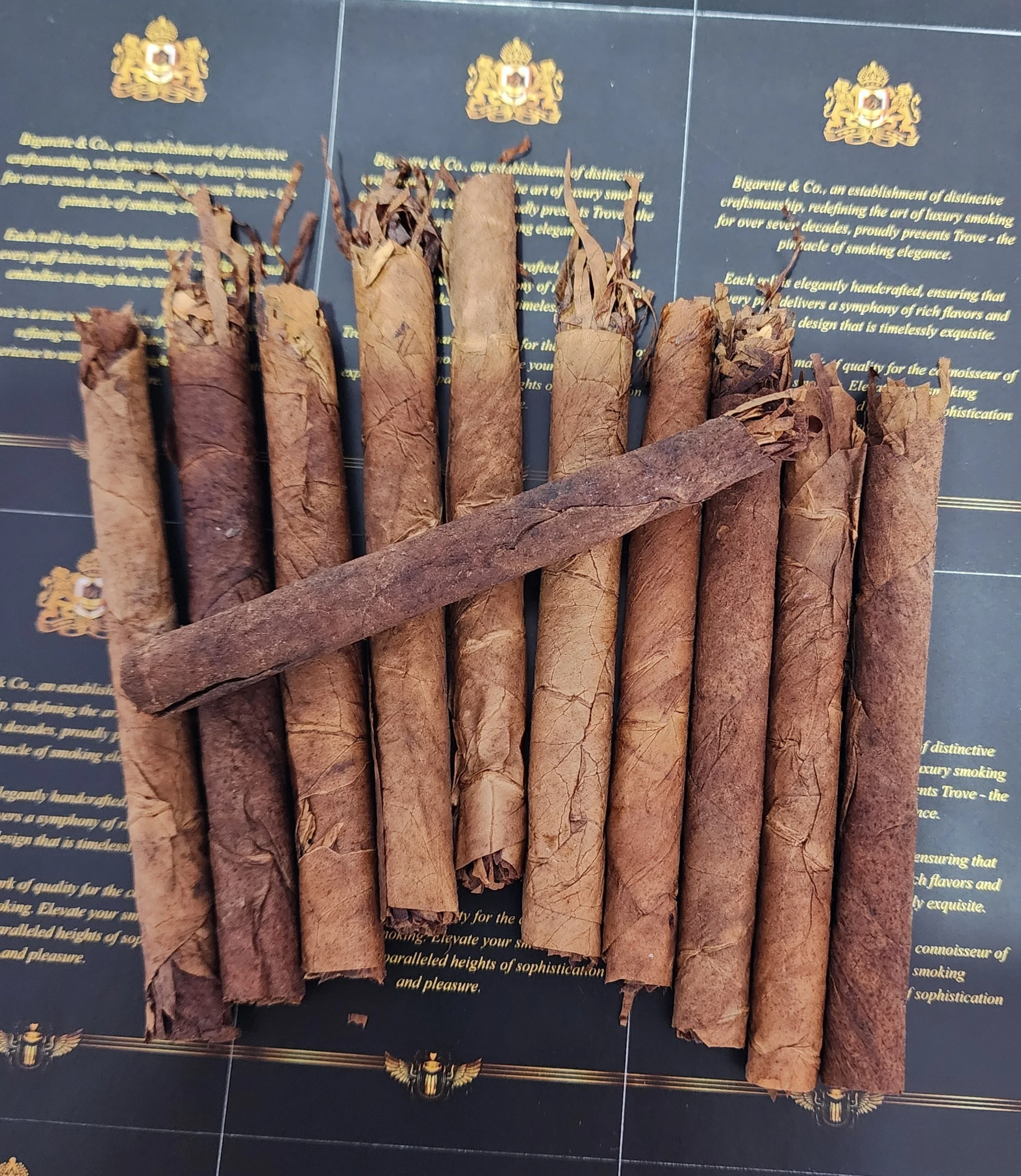 Brown Loose Leaf Rolling Leaf Non GMO Wraps & Rolling Paper Loose Leaf Cut  to Custom Size Loose & Rolled Cones Tubes 4 USA