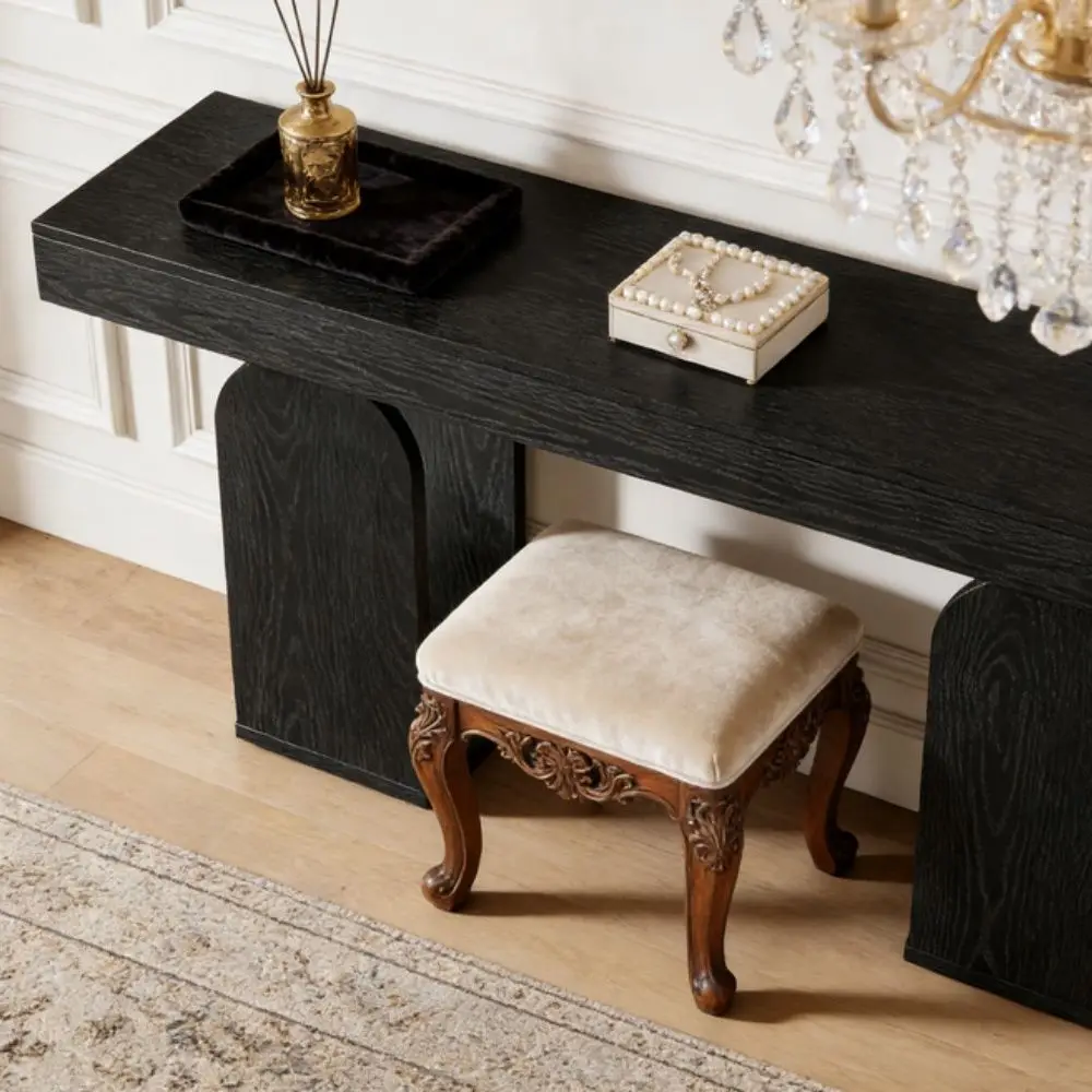 Elvarenae Alder Open-Shelf Console Table — product detail