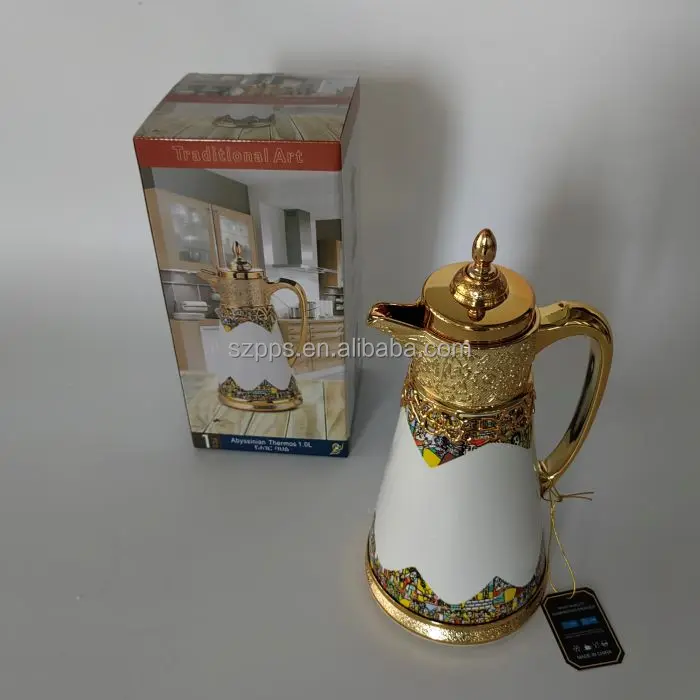 2022 Hot Sale Habesha Ceramic Thermos Flask For Coffee And Tea Warmer