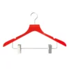 Cintre rouge pour costume, 44 cm