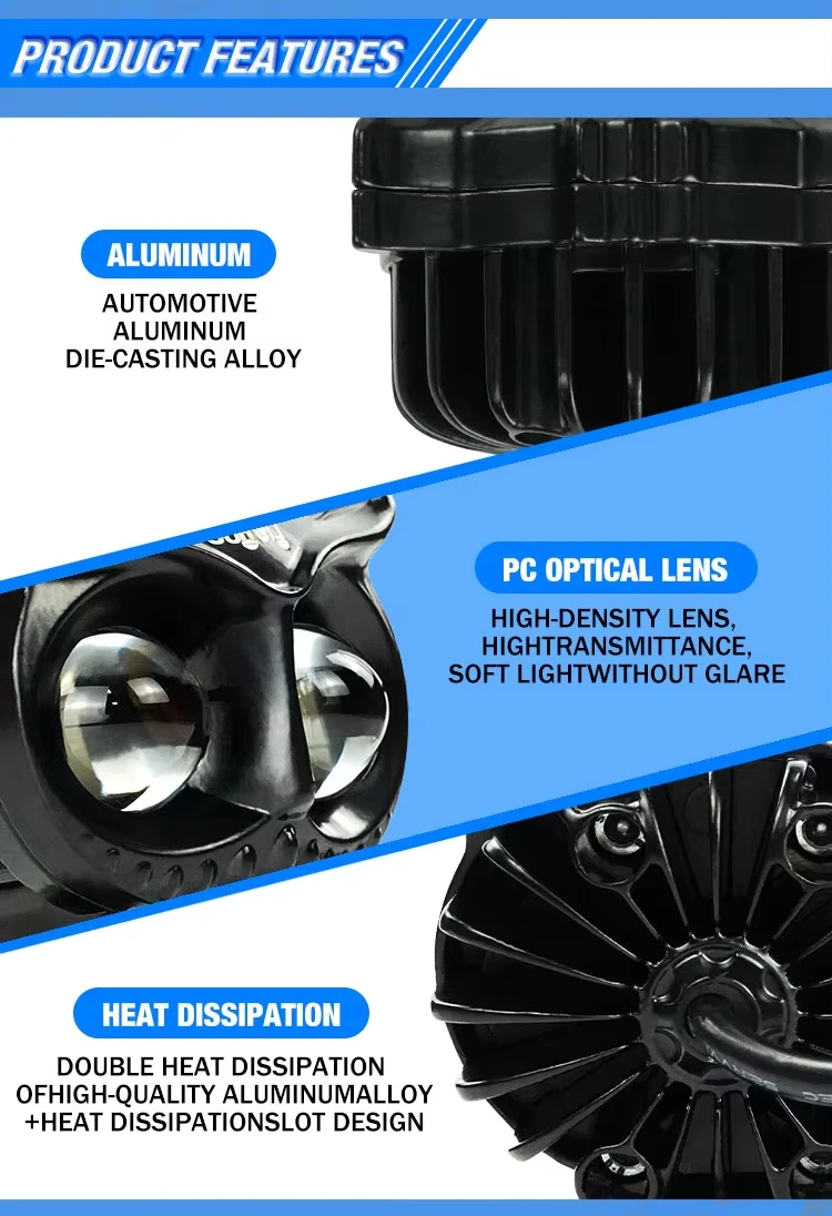 Owl Led Motorcycle Fog Light