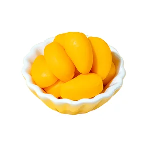 2.5kg Mango Flavored Peeled Gummies Various Sweet and Sour Rubber Candy Snacks