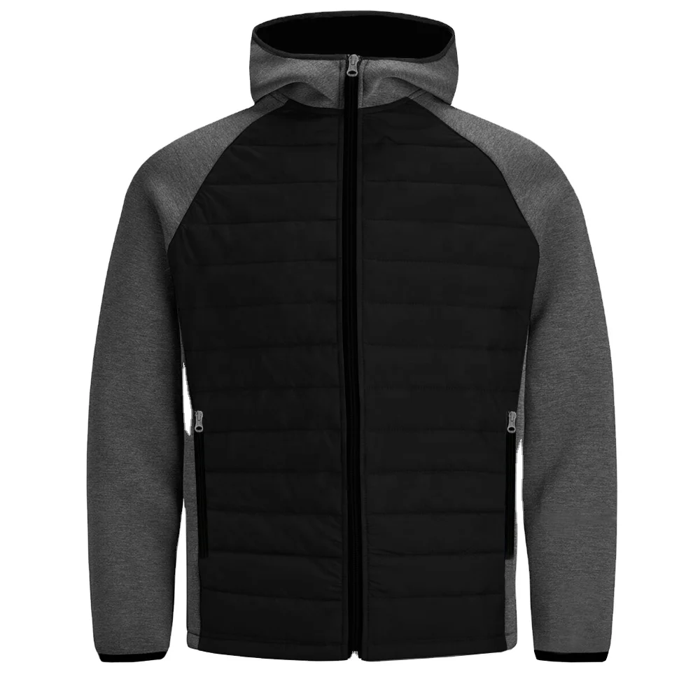 2024 Factory Customized Lightweight Padding Jacket Water Repellency Packable Winter Down Parka Hiking Hybrid Jacket