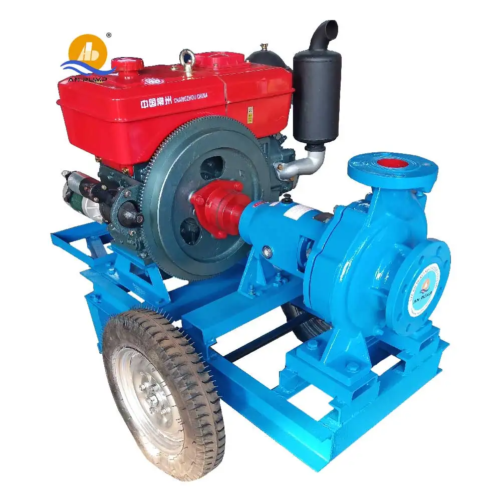 Easy to Move with Frame diesel Water Pump