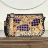 Purple & Black Checkered