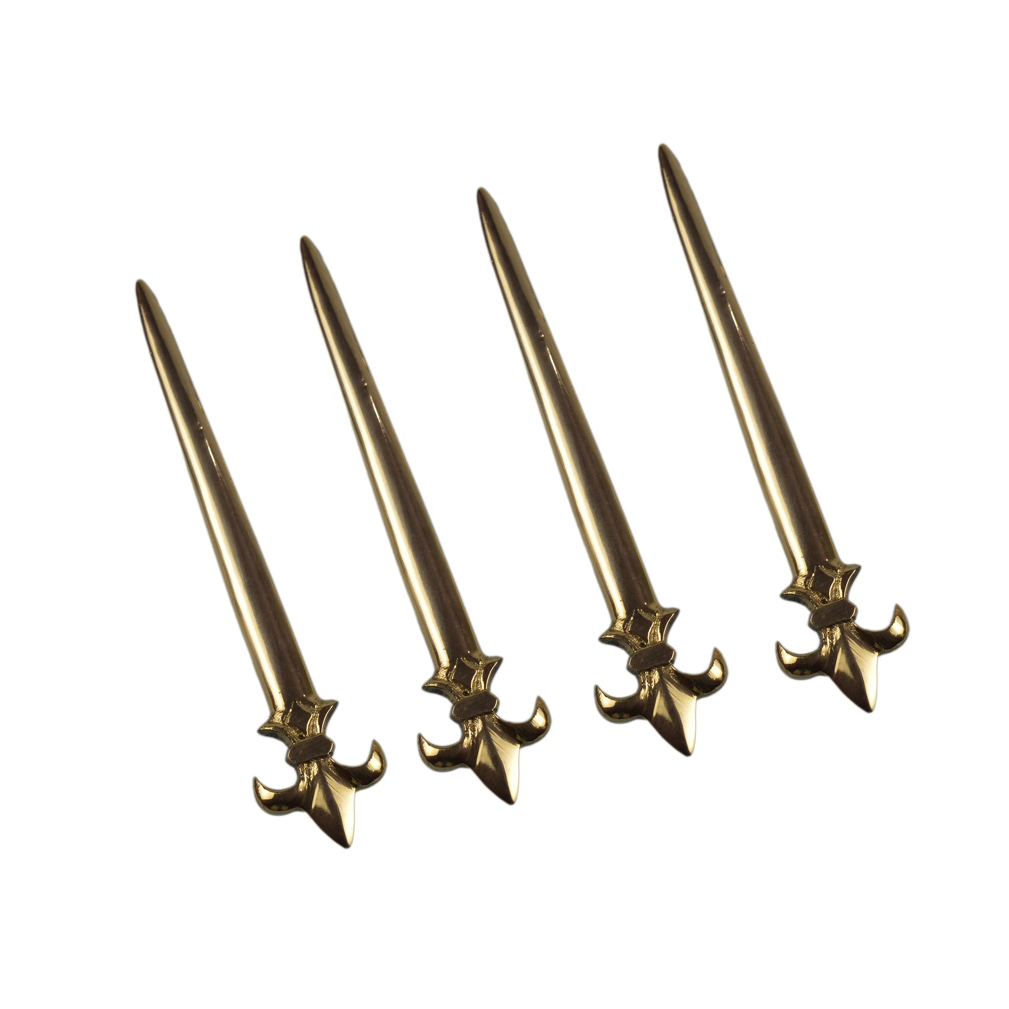 Роскошный нож золотистый дизайн открывалка для конвертов и дизайнерская бумага симпатичный декоративный латунный металлический дизайн