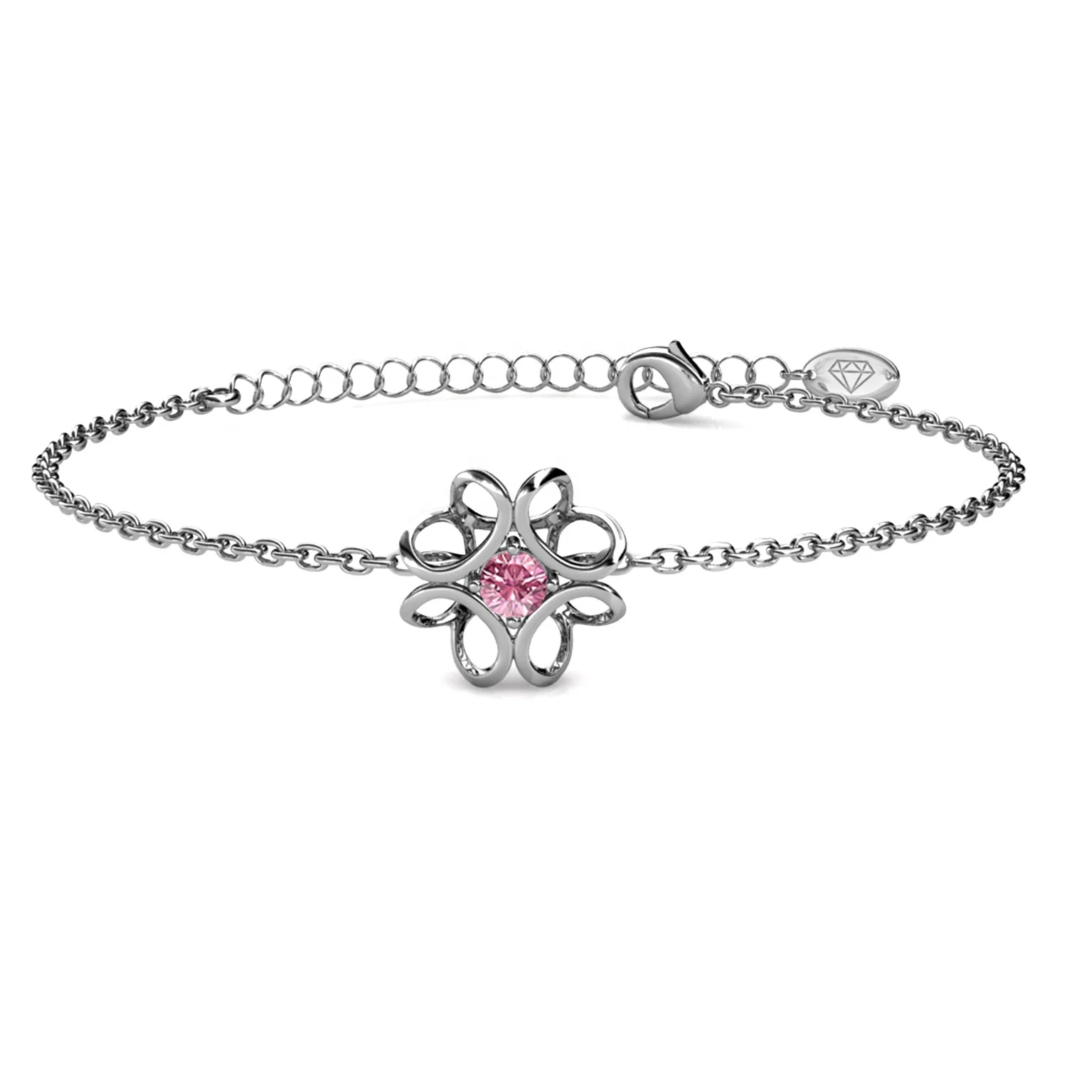 スワロフスキークリスタルブリンジュエリーで飾られたDaisini