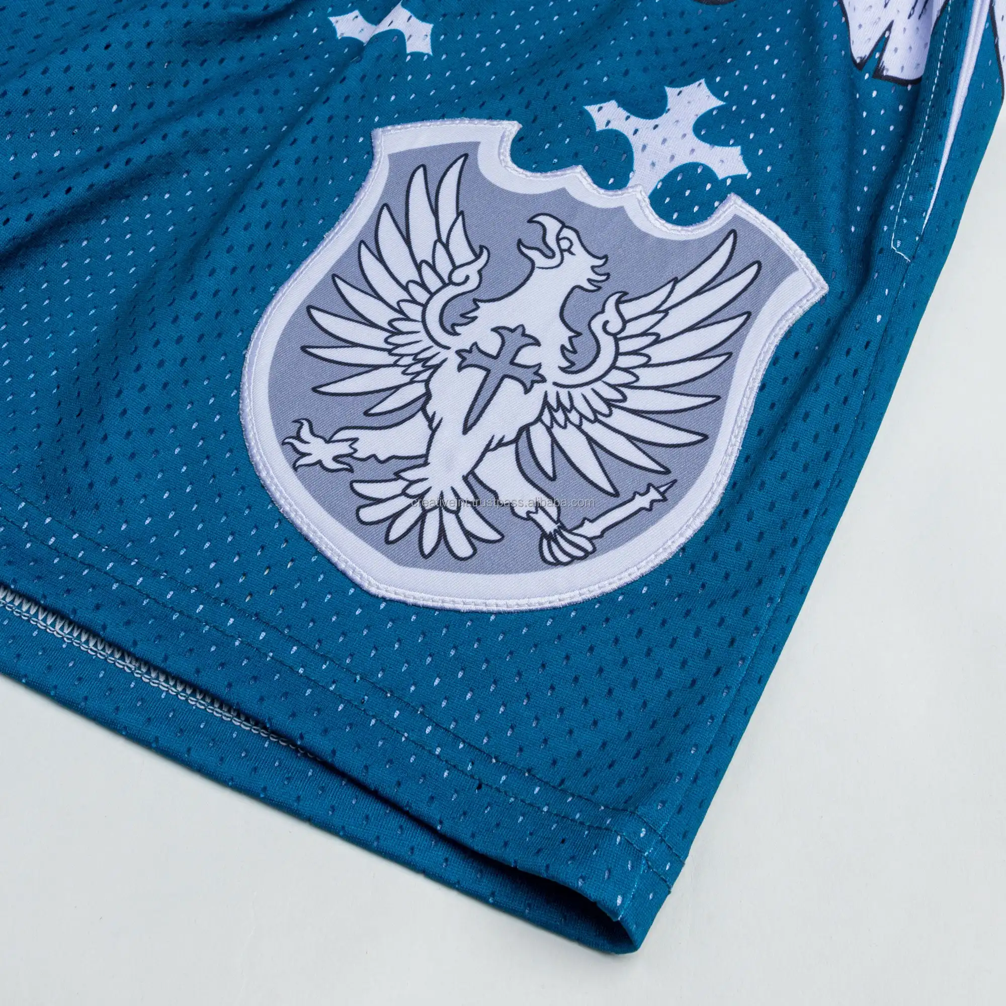 Custom High Quality Double Layer Casual Breathable Basketball Mesh Shorts for Mens with Custom Design678_voghion.com