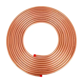 Red Cooper Pancake Coil Refrigeration Coil Copper Pipe Copper Tube for Refrigerator Cooper Pancake Coil