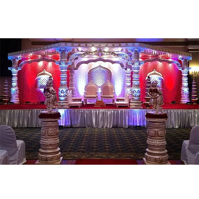 Traditional Indian Wedding Devdas Mandap Set Latest Designer Dev ...