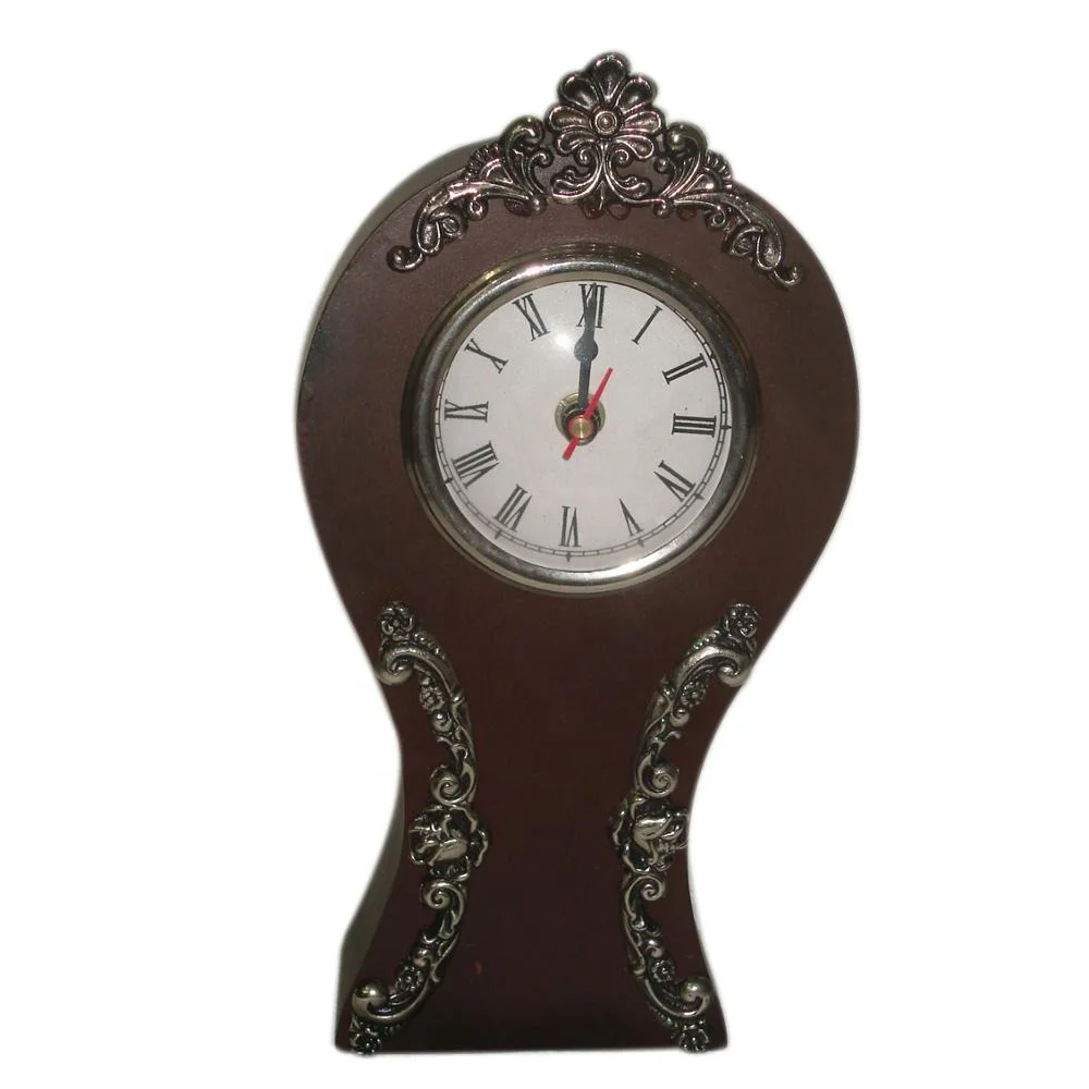 High Quality Triangle Shape Home Decorative Table Clock