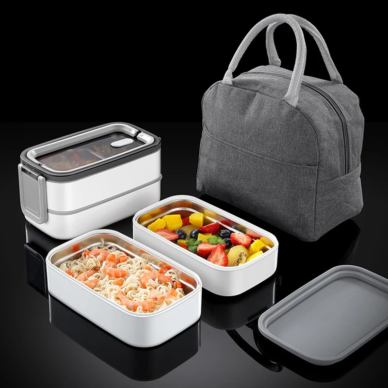 Lunch Box Bento in acciaio inossidabile per bambini e adulti