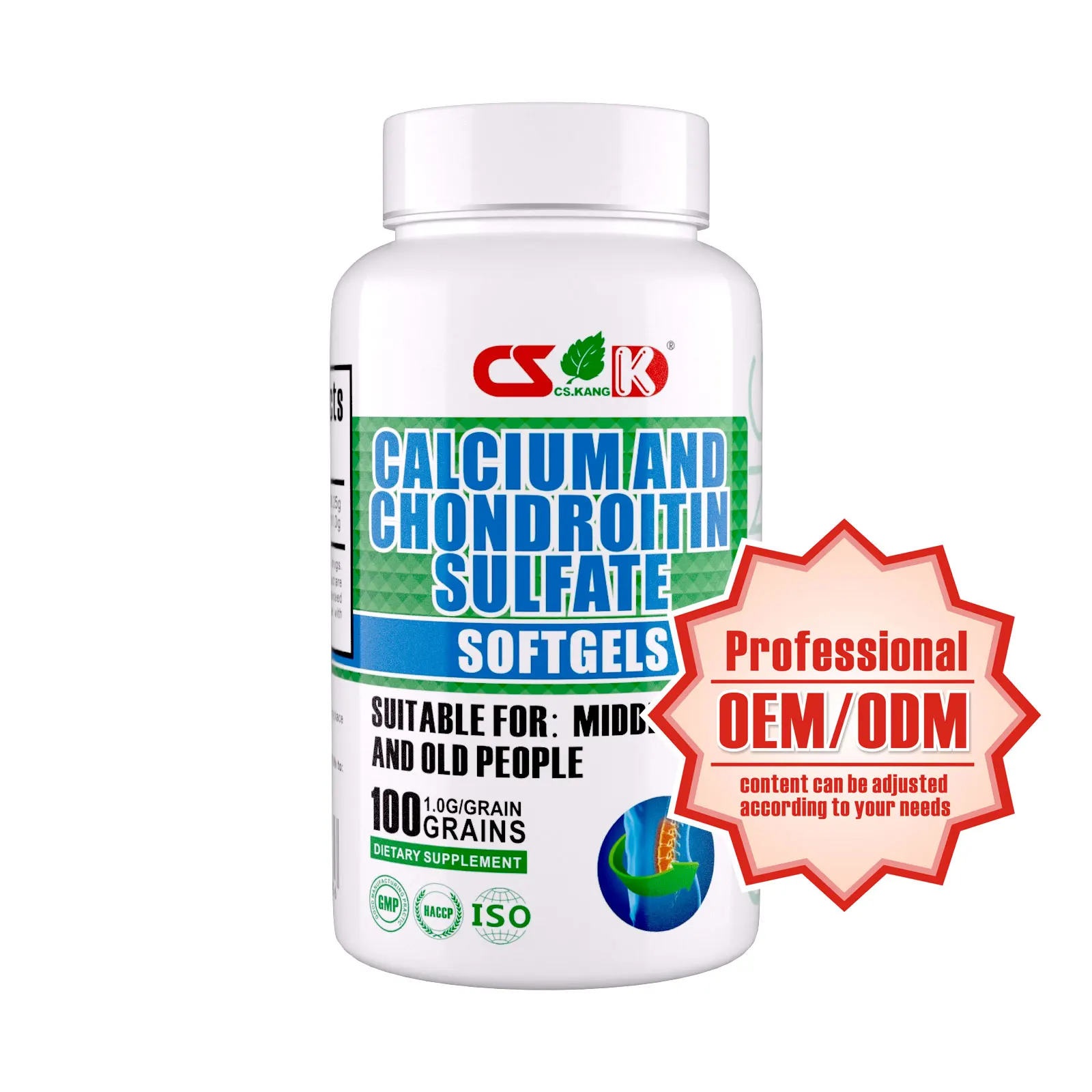 
 Оптовая цена, кальций и хондроитин сульфат, мягкие капсулы с индивидуальной этикеткой  