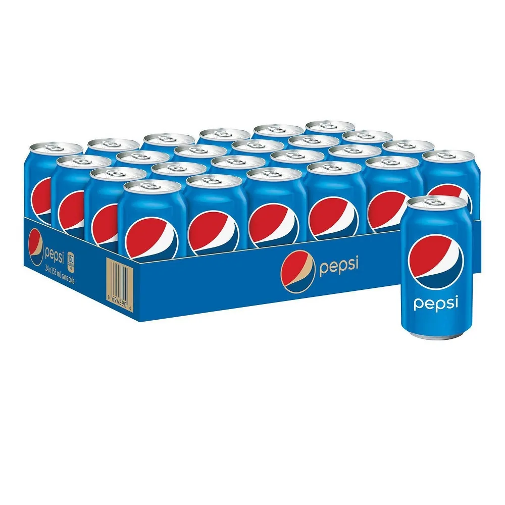 Pepsi Soft Drinks 330ml Can Supplier / Exporter / Wholesaler / Pepsi Cola Soft Drinks Price