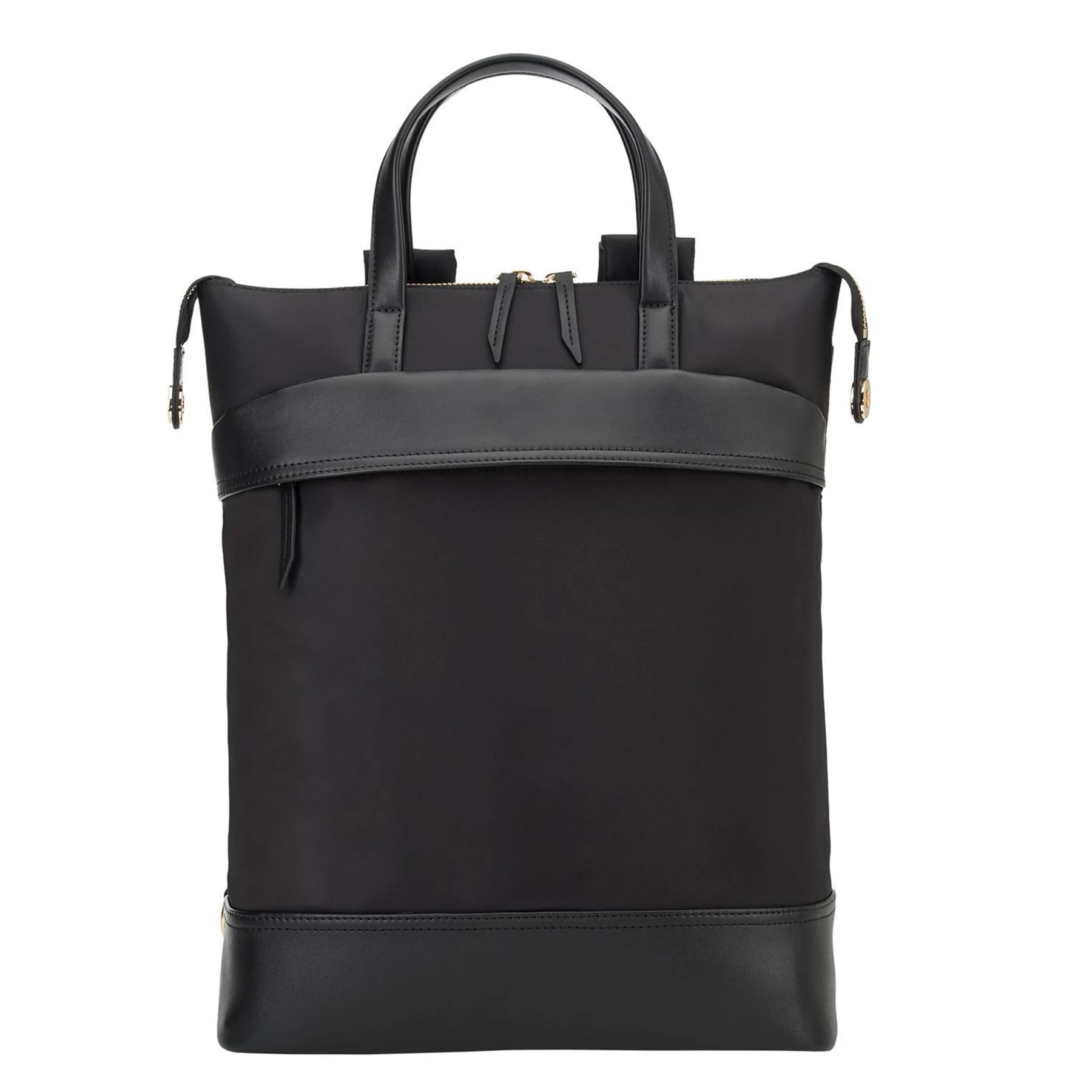 leather convertible backpack laptop