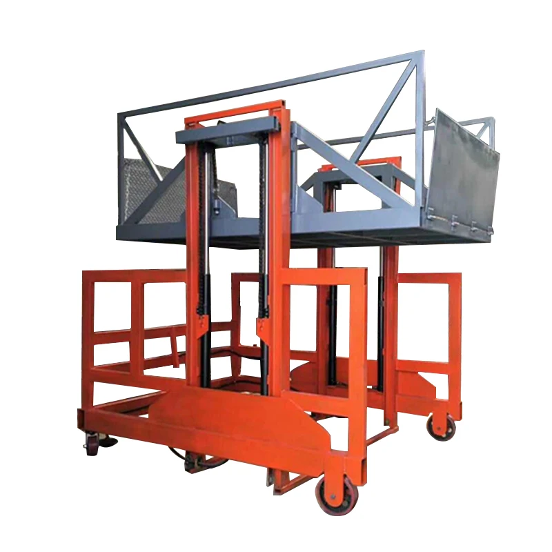 2000kg Movable Container Truck  Loading and Unloading Lift Platform Mobile Hydraulic Lift