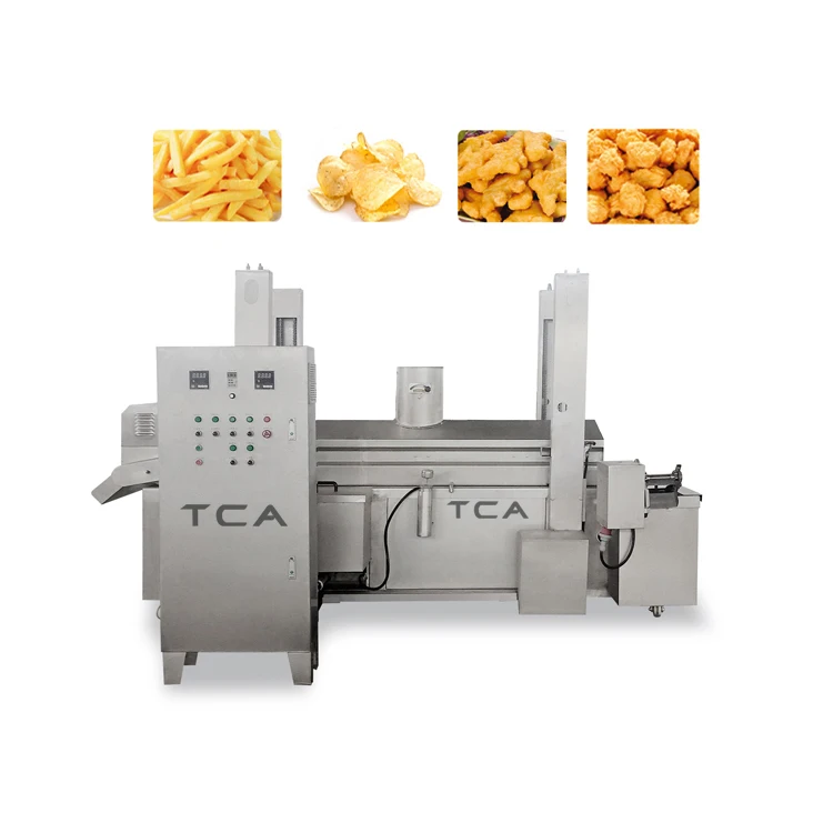 China TCA XDL Industrial Used Gas Continuous Deep Fryer Hot Sale Supplier