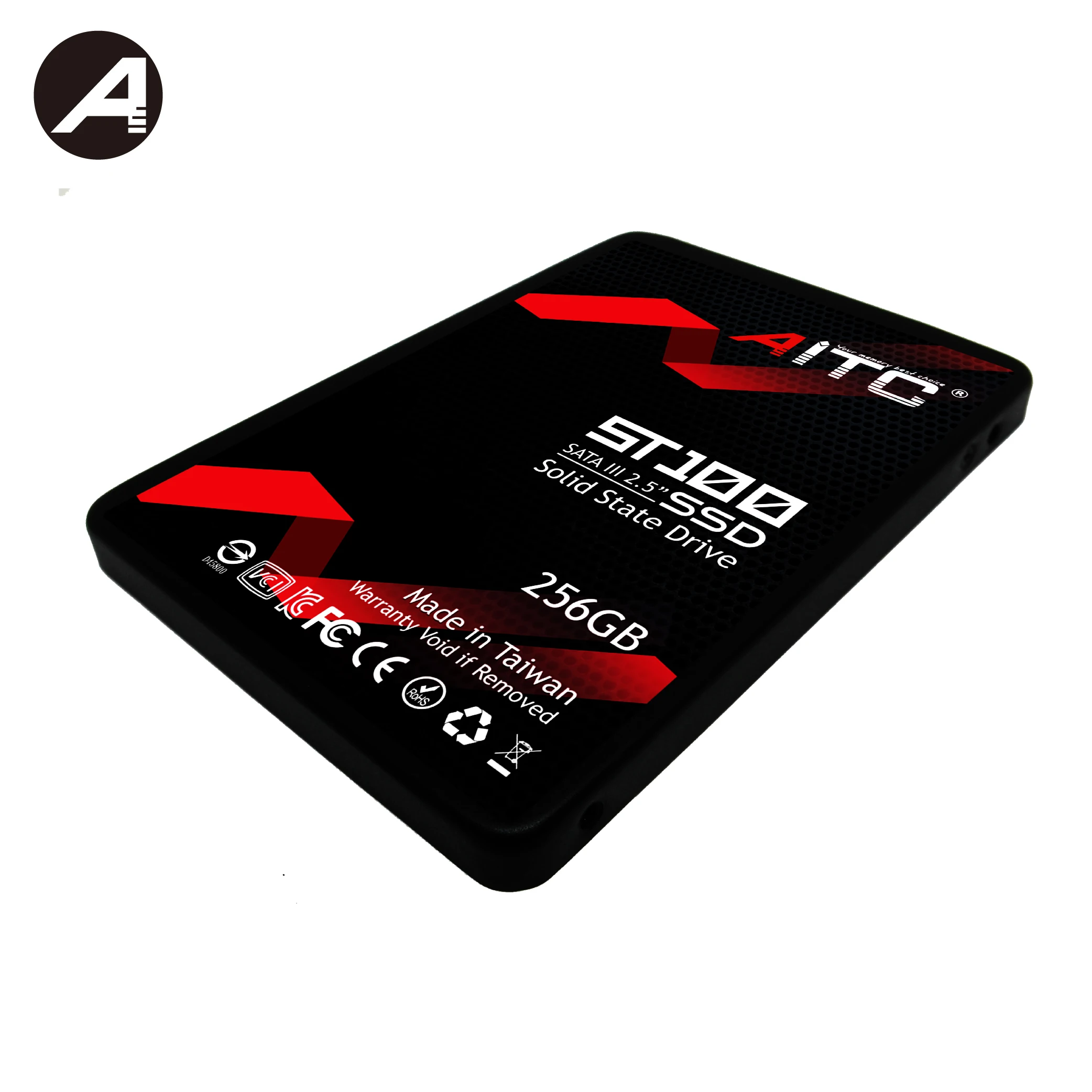 Красный SSD 256 Гб SATA3 2,5 дюйма