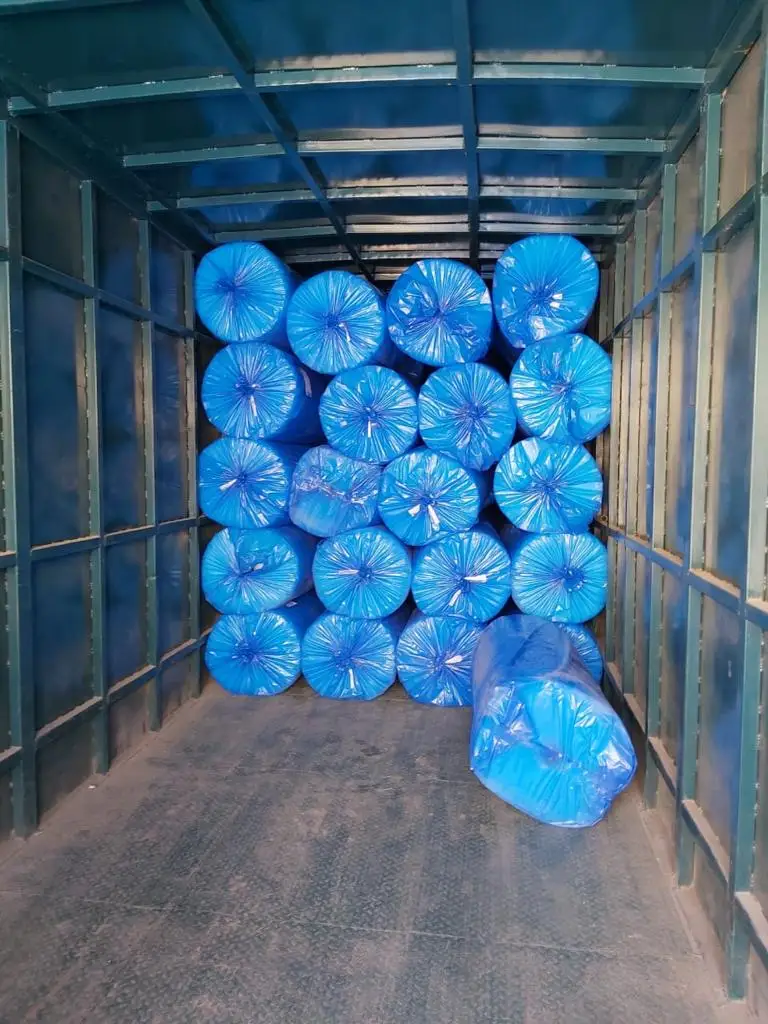 Transparent Air Bubble Film Rolls 1 Meter And 1.5 Meter For Exports
