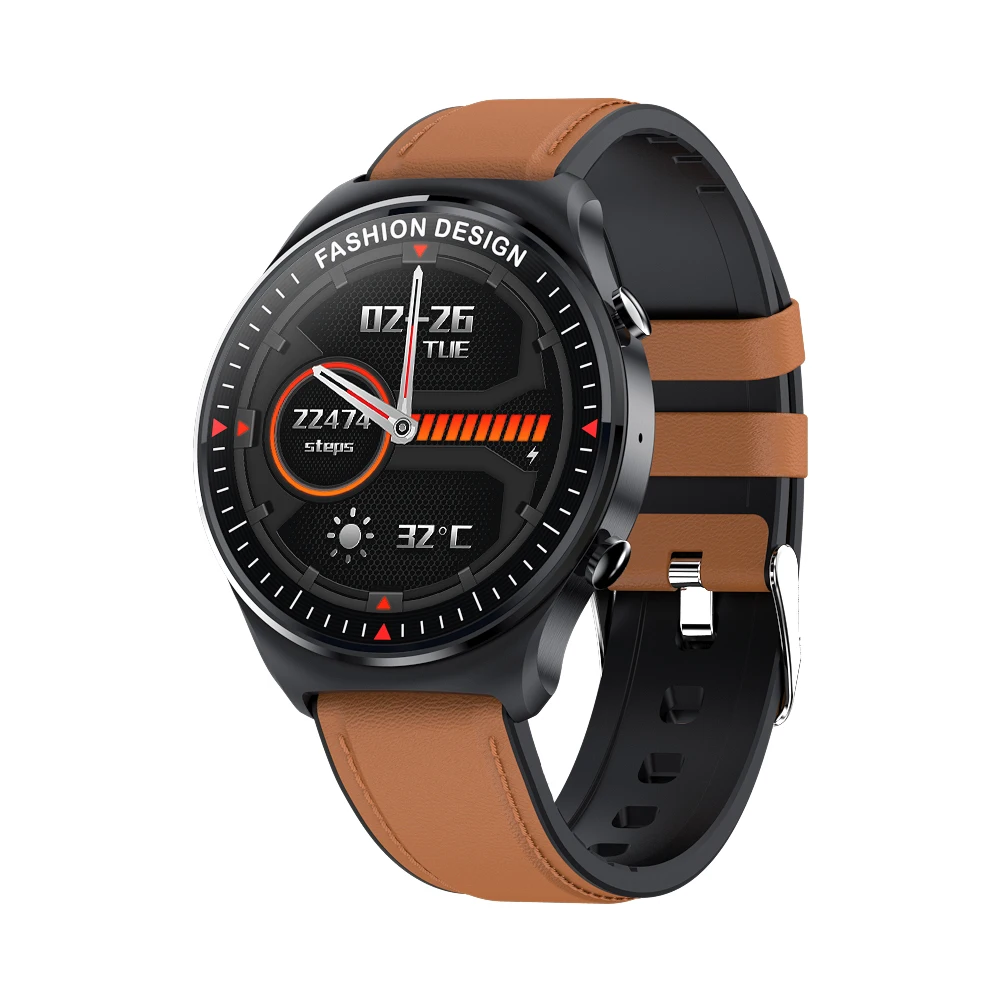 Schermo Rotondo Ultra Sottile 1.32 Pollici Vero Ossigeno Nel Sangue  Cardiofrequenzimetro Fitness Tracker Sport Multiplo Ble Call Smart Watch  Cjb01 - Buy Business Bel Call Smart Watch Cjb01 Ppg Spo2 Riproduzione  Musicale
