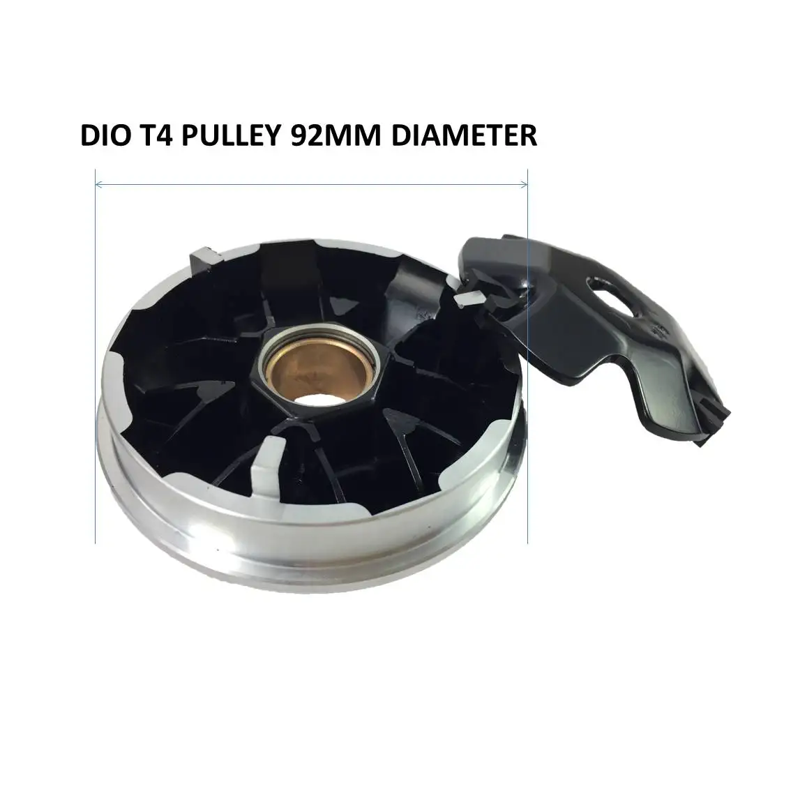 100v　モーター　プーリー ホンダDIOZX用TWH DIO-ZXモーターサイクルエンジンレーシングプーリー