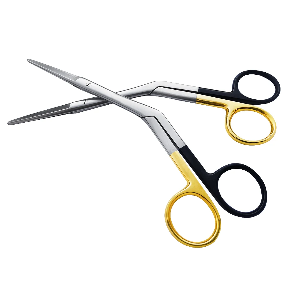 Knight-Forceps para el tabique Nasal, anillo de dedo curvado para la ...
