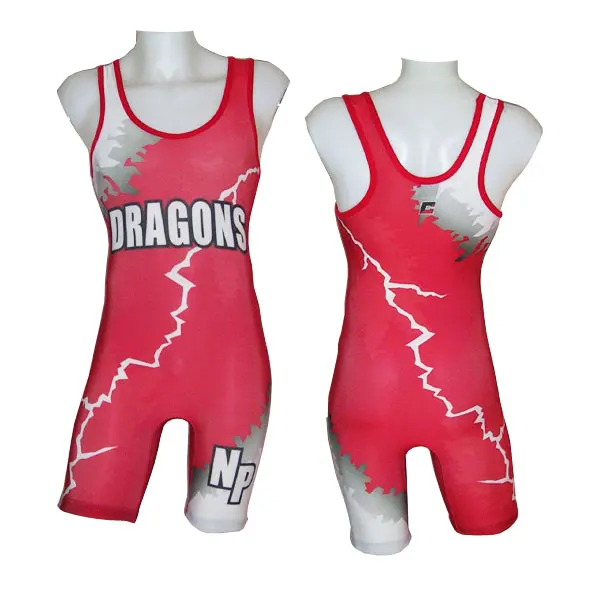 Customized Sublimation Printing Mens Cheap Wrestling Singlets Buy