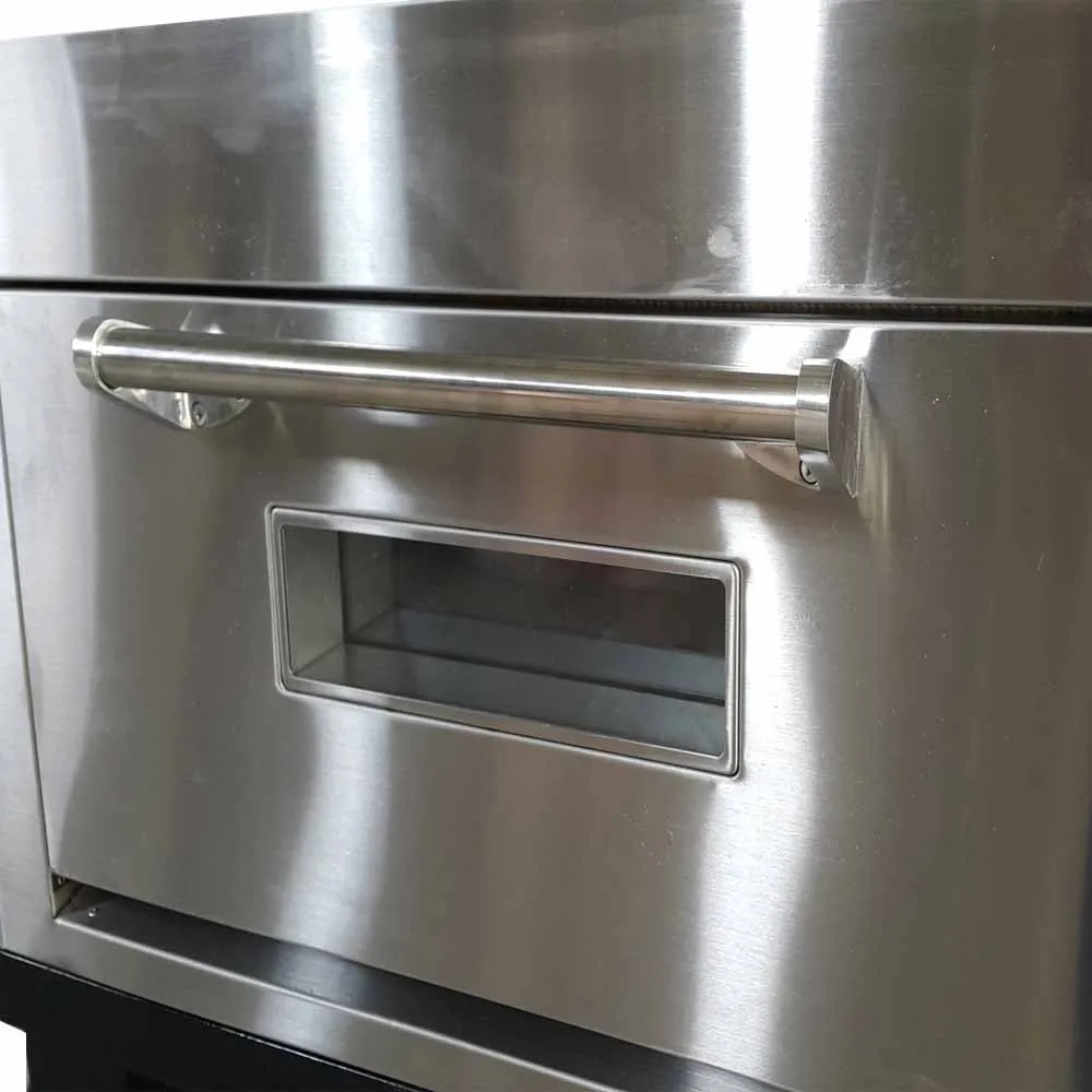 Одноуровневая печь для выпечки, электрическая/газовая печь, хлебобулочные машины, 1 стол, 2 лотка, Печь Для Выпечки Пиццы из Тайваня