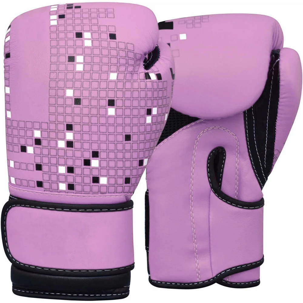 Pu Boxing Gloves Bag Muay Thai Kick Boxing Gloves Punching Mma