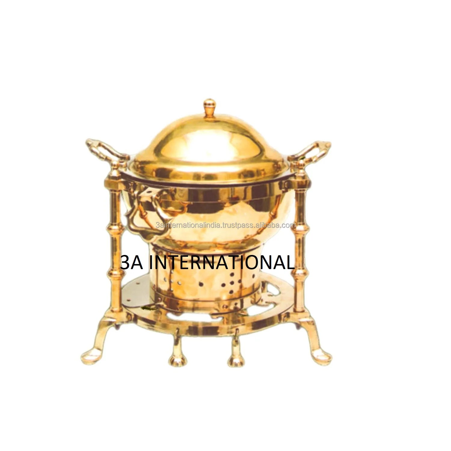 Food Warmer Hotel Buffet Catering Serving Chafing Dish Cooking Equipment Buffet Serving Gold