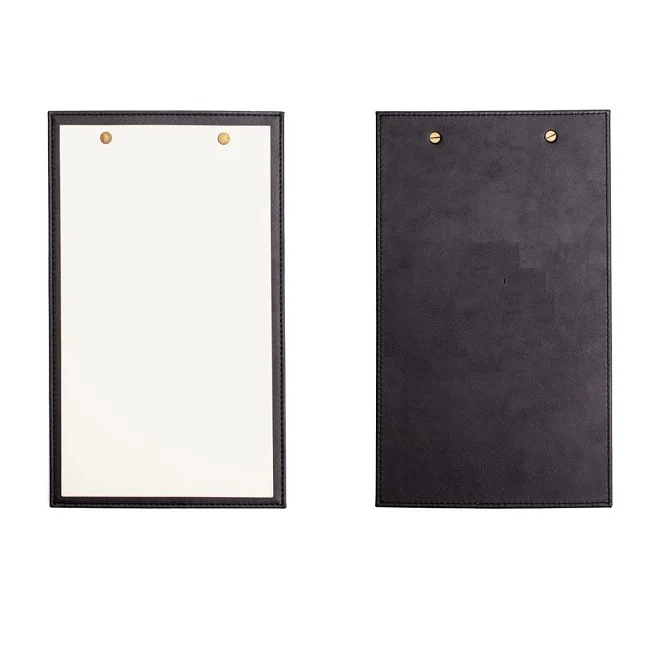 Single One View Bar Menu Covers Leatherette Single Panel Pocket Menu Cover